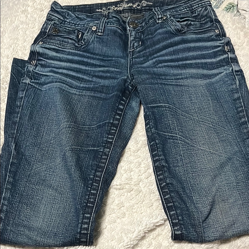 Foxy skinny jeans